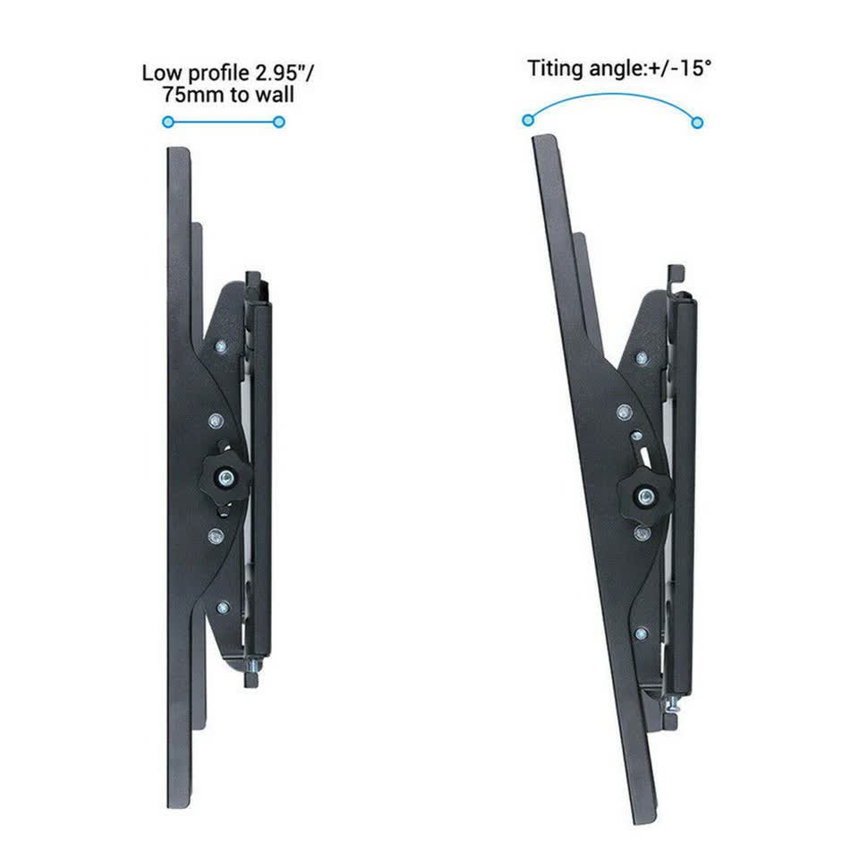 TV Wall Bracket Fixed Tilting For Upto 75" Inch LG Samsung Flat Screen V767-U-800A