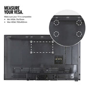 TV Wall Bracket Fixed Tilting For Upto 75" Inch LG Samsung Flat Screen V767-U-800A