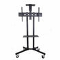 32-72" Rolling Tv Stand Mount W Dvd Storage Top Shelf Tv Bracket Trolley Casters V767-U-890A