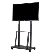 Floor Tv Mount Stand Bracket Rolling For 32"-80" Screens Vesa 600X400 Hold 65Kg V767-U-950A