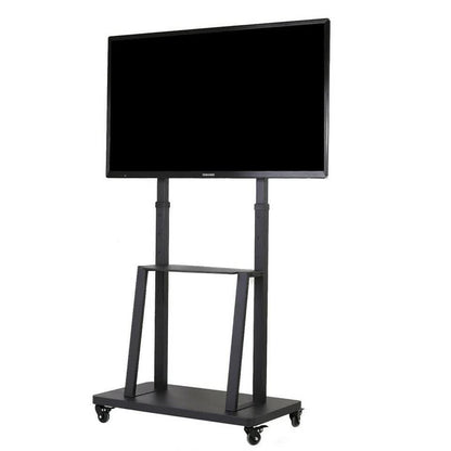 Floor Tv Mount Stand Bracket Rolling For 32"-80" Screens Vesa 600X400 Hold 65Kg V767-U-950A