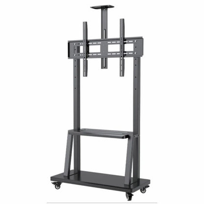 32" -100" Heavy Duty Floor TV Stand TV Cart Trolley Height Adjustable Mount Bracket V767-U-990A