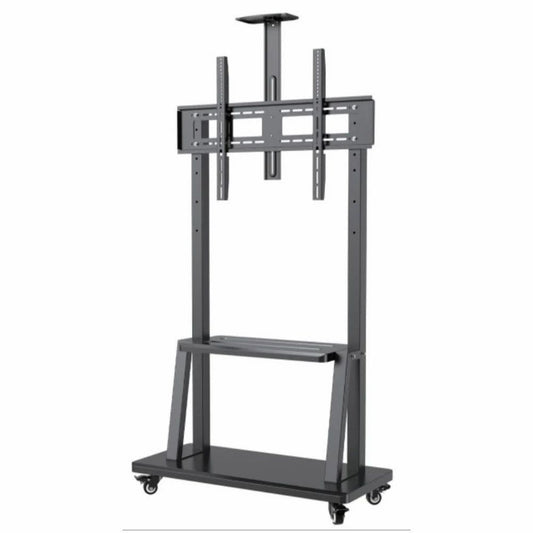 32" -100" Heavy Duty Floor TV Stand TV Cart Trolley Height Adjustable Mount Bracket V767-U-990A