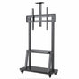 32" -100" Heavy Duty Floor TV Stand TV Cart Trolley Height Adjustable Mount Bracket V767-U-990A