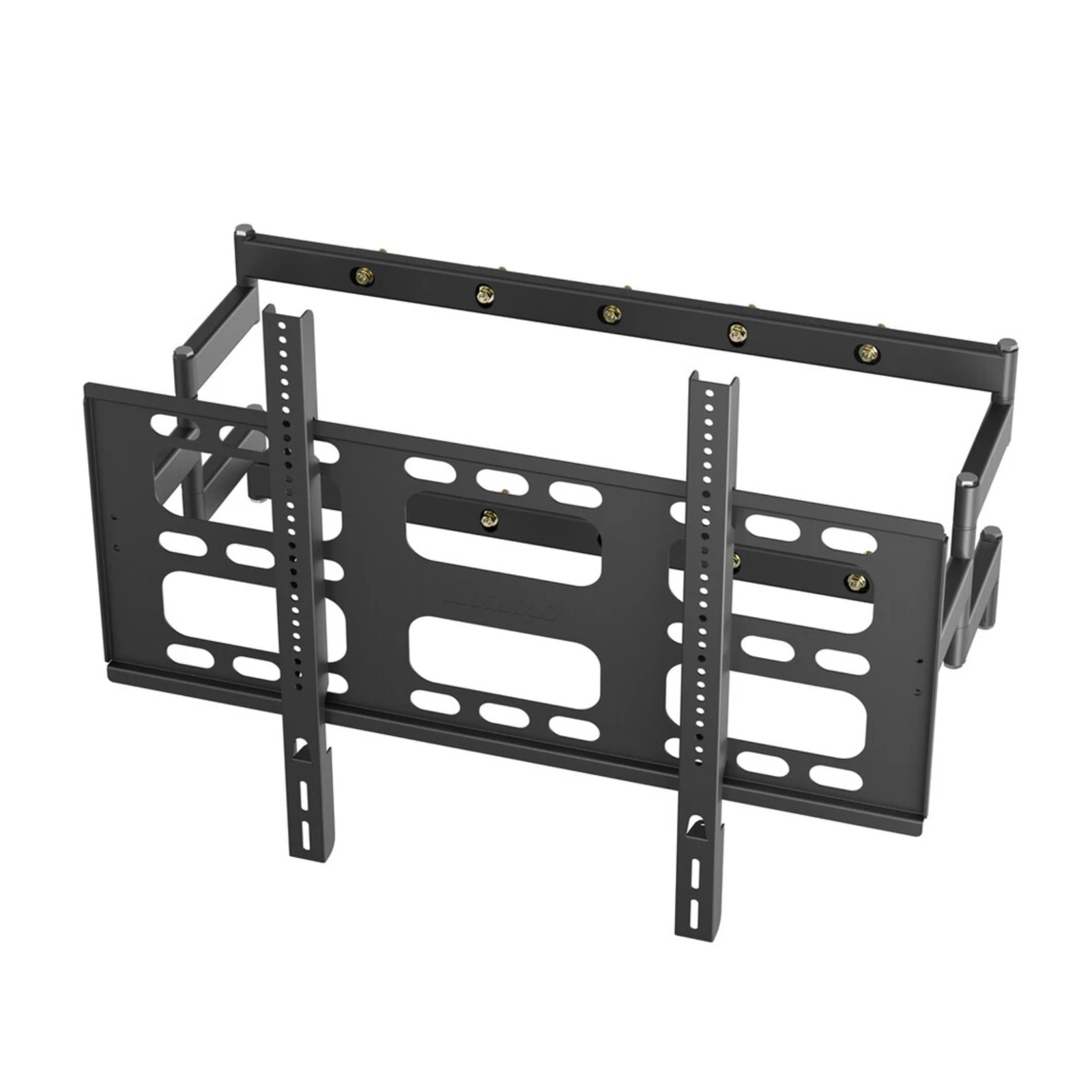 Black Heavy-Duty Swivel TV Wall Mount With Articulating Arm Support V767-U-Z1688-85