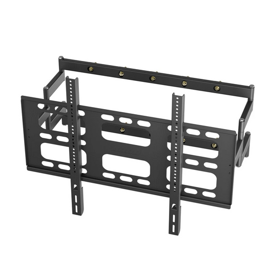Black Heavy-Duty Swivel TV Wall Mount With Articulating Arm Support V767-U-Z1688-85