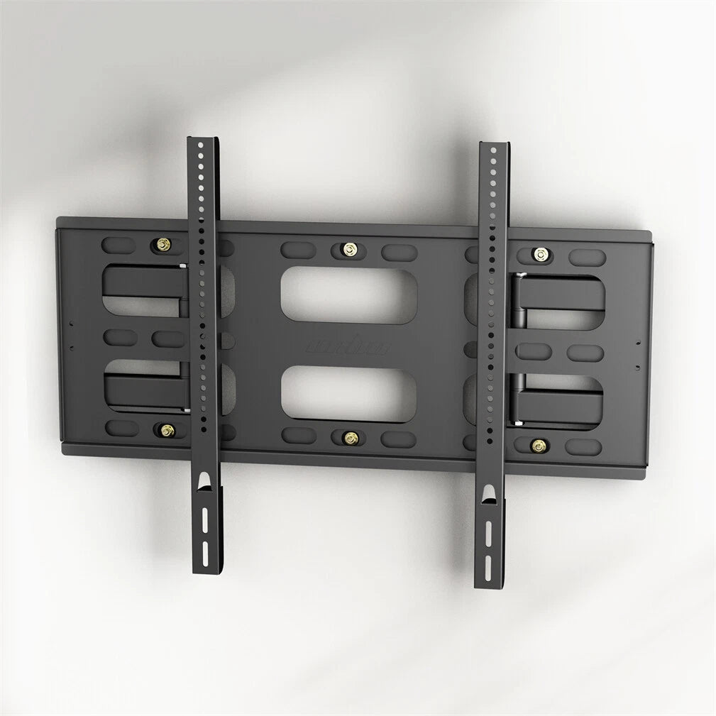 Black Heavy-Duty Swivel TV Wall Mount With Articulating Arm Support V767-U-Z1688-85