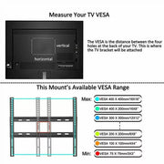 Wall Mount Bracket for 27 - 55 Inch SONY PANASONIC HISENSE KOGAN TCL LCD LED TV V767-UH2377