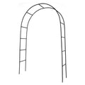 Rustproof Metal Garden Patio Arch Rose Arbour Archway Climbing Plant Trellis AU V767-X8FGM-BK-GJ