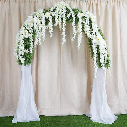 Rustproof Metal Garden Patio Arch Rose Arbour Archway Climbing Plant Trellis AU V767-X8FGM-BK-GJ