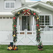 Rustproof Metal Garden Patio Arch Rose Arbour Archway Climbing Plant Trellis AU V767-X8FGM-BK-GJ