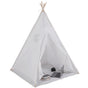 Xxl Kids Play Teepee Tent Indoor Boho Tent Foldable Tipi With Window/Pompom/Mat V767-XJJ162-NP