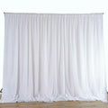 3mx6m 10ft Silk White Backdrop Drapes Curtain Wedding Ceremony Party Home Window Decor V767-XJJ175-V1