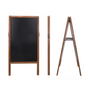 P&P Rustic Wooden Double-Sided Chalkboard Sign for Indoor & Outdoor Use V767-XJJ38-TN-CX-S-V1