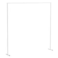 3x3M Square Wedding Arch Stand Metal Wedding Backdrop Decor White Flower Stand V767-XJJ382-WT-G1
