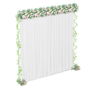 3x3M Square Wedding Arch Stand Metal Wedding Backdrop Decor White Flower Stand V767-XJJ382-WT-G1