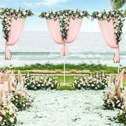 3M*6M Telescopic Wedding Backdrop Stand Balloon Curtain Hanging Pipe Background V767-XJJ383-G1