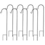 Set of 8 Anti-Wind Shepherd Hooks for Garden and Wedding Decorations V767-XJJ438-BK-G1