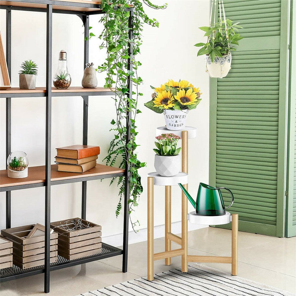3 Tier Bamboo Plant Stand V767-XJJ456-S