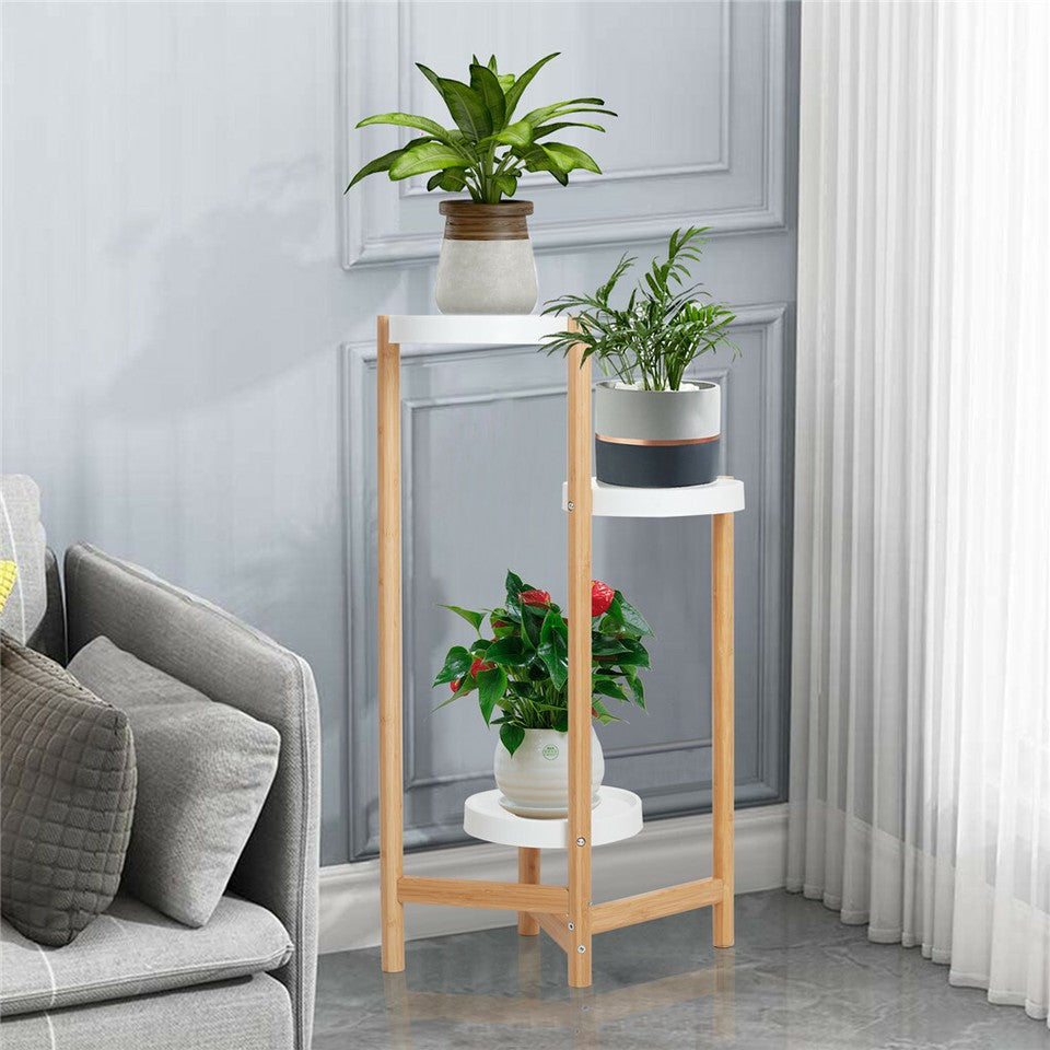 3 Tier Bamboo Plant Stand V767-XJJ456-S