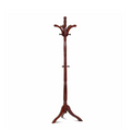 Vintage Wooden Coat Rack Stand with 13 Hooks for Hats, Clothes and Handbags V767-XJJ489-G2