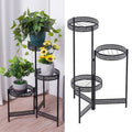 Premium Quality Black Metal Plant Stand V767-XJJ491-S