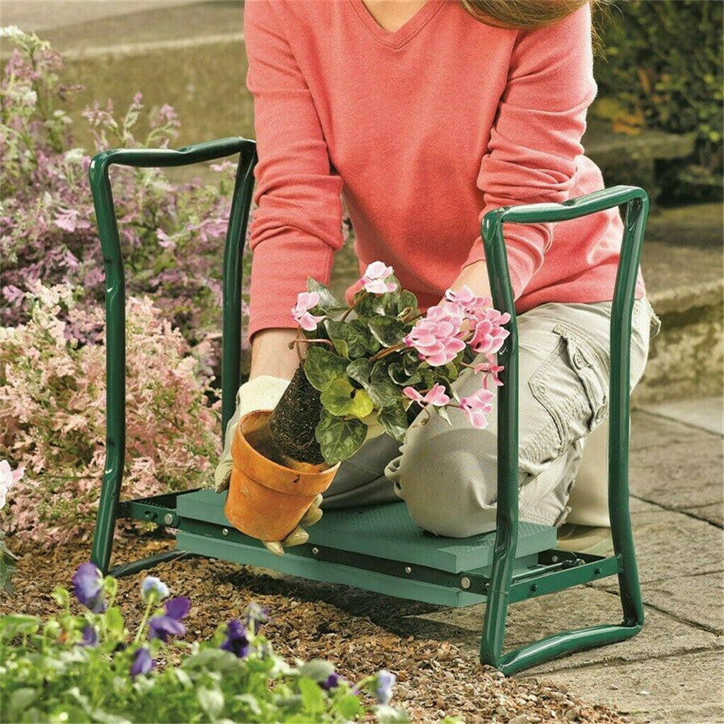 Garden Kneeler PRO Thick EVA Folding Kneeling Pad Seat Padded Stool Gardening Be V767-XJJ717-V1