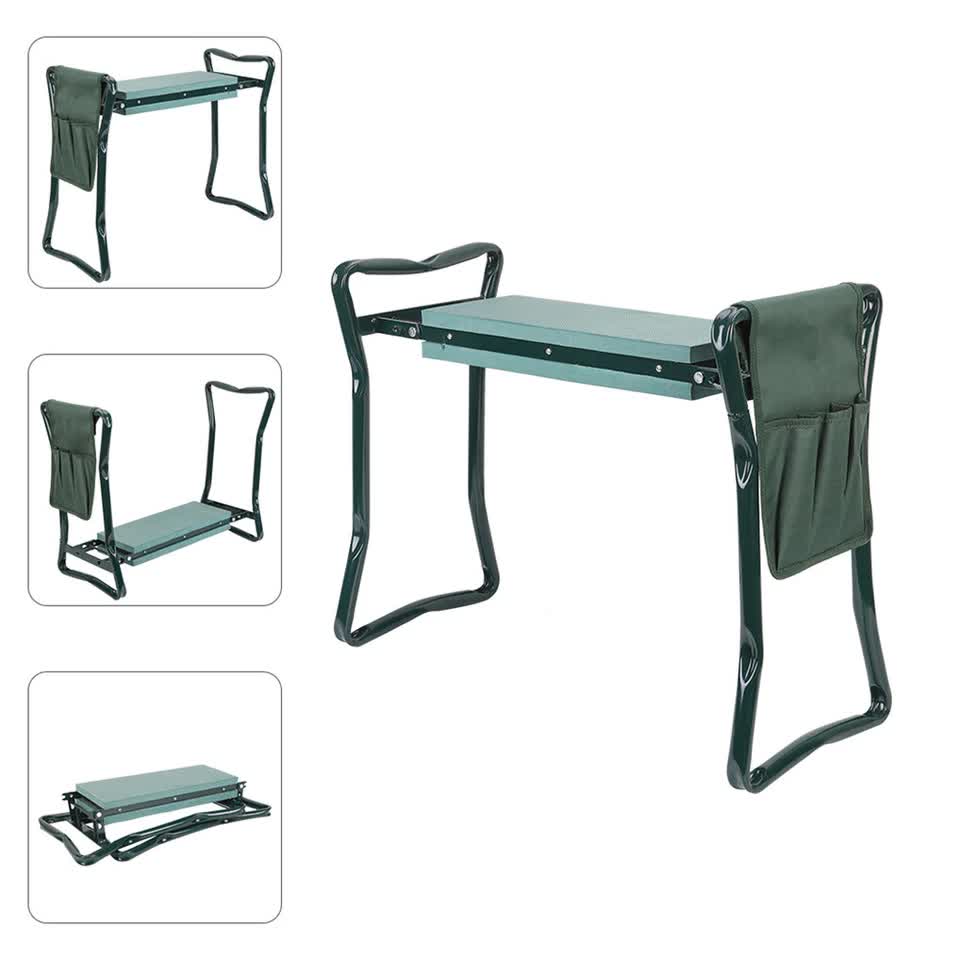 Garden Kneeler PRO Thick EVA Folding Kneeling Pad Seat Padded Stool Gardening Be V767-XJJ717-V1