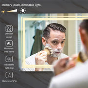 LED Bathroom Mirror with Anti-Fog & Adjustable Lighting V767-XM183-B106-AU