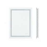 Modern Luxury: LED Mirror with Defogger 600*800mm Double LED V767-XMR-C28-168-AU