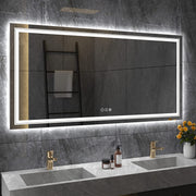 Fin 1200X800Mm Led Front Backlit Bathroom Mirror Fogless Anti-Aging Premium Hd Glass V767-XMR-C28-288-AU