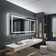 Fin 1200X800Mm Led Front Backlit Bathroom Mirror Fogless Anti-Aging Premium Hd Glass V767-XMR-C28-288-AU