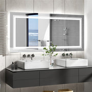 Anti-Fog LED Bathroom Mirror with 2-Way Mount 1000*600mm/Double LED V767-XMR-C28-298-AU