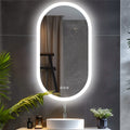 Premium Oval LED Anti-Fog Bathroom Mirror(80x50cm) V767-XMR-T28-710-AU