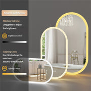 Premium Oval LED Anti-Fog Bathroom Mirror(80x50cm) V767-XMR-T28-710-AU