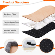 Memory Foam Dog Sofa with Orthopedic Bed & Rim Pillow
