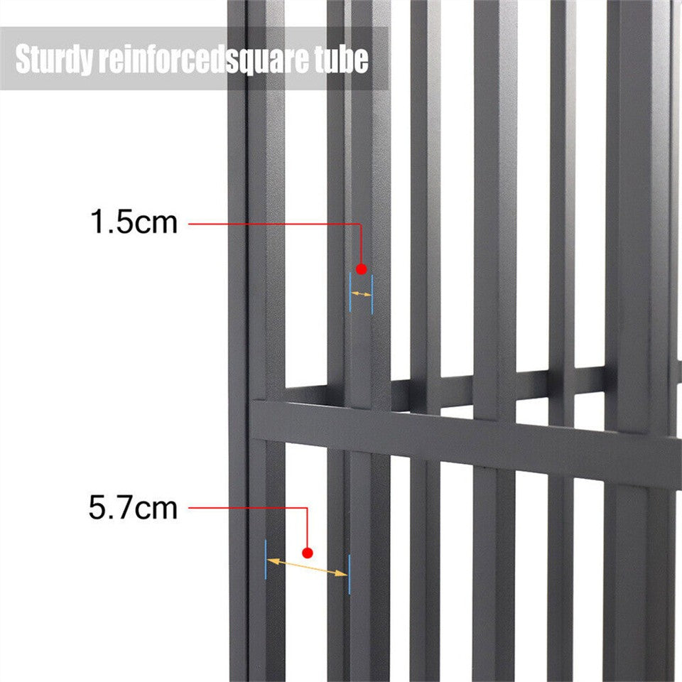 Heavy Duty Dog Cage with Lock & Bottom Tray V767-XPET686-L-G2