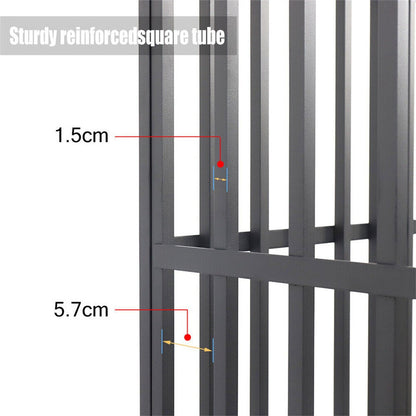 Heavy Duty Dog Cage with Lock & Bottom Tray V767-XPET686-L-G2