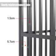 Heavy Duty Dog Cage with Lock & Bottom Tray