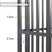 Heavy Duty Dog Cage with Lock & Bottom Tray XXL