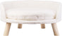 Pet Sofa Bed with Plush Cushion & Wooden Legs V767-XPET82-60CM