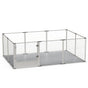 10-Piece Large Thicken Acrylic Dog Playpen Puppy Birth Fence with Waterproof Mat V767-XPETSYL-18S