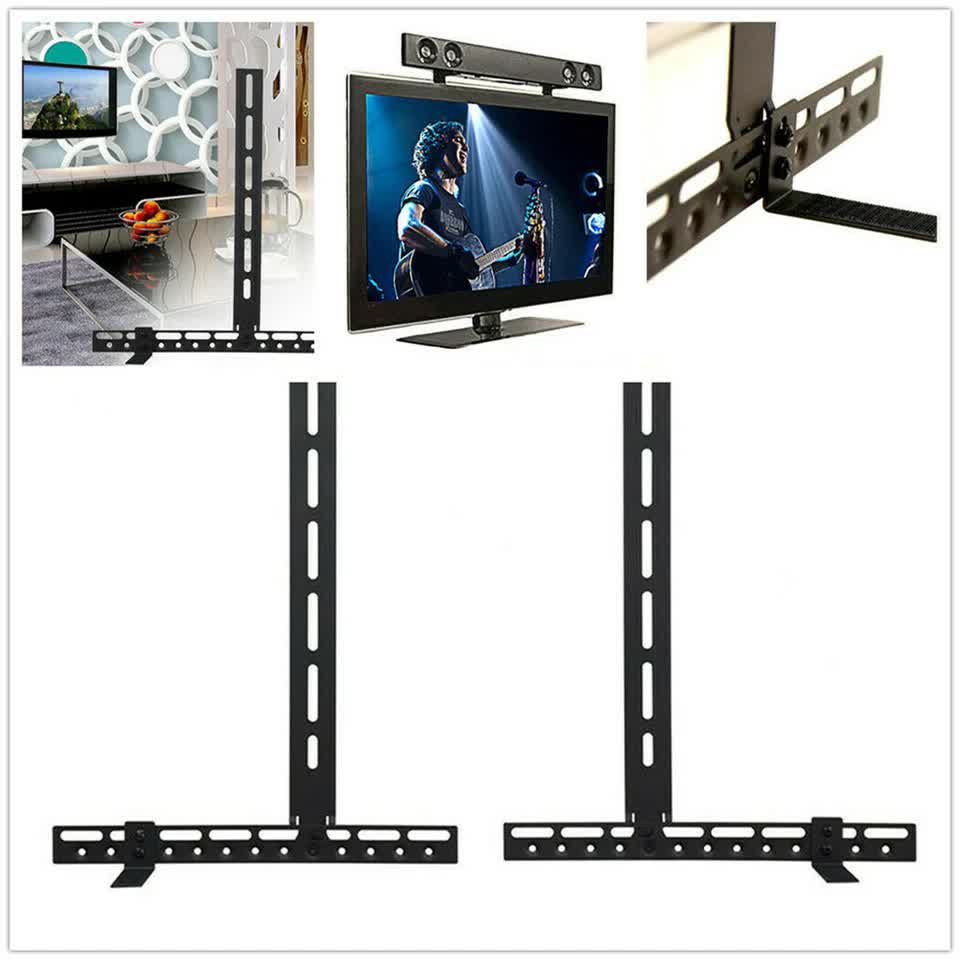 Universal Tv Vesa Soundbar Speaker Bracket Holder Mount For Samsung Sony Lg Bush V767-Y360A