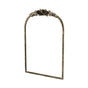 Antique Baroque Arched Wall Mirror Rose Edge Decorative Mirror Fireplace Entryway V767-YSJ-Z113-S