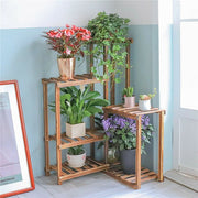 Premium Pine Wood 6-Tier Plant Stand V767-Z8FHJ-J