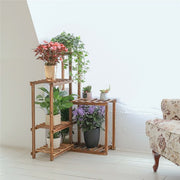Premium Pine Wood 6-Tier Plant Stand V767-Z8FHJ-J