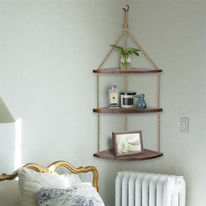 Bohemian Hanging Shelf Organizer 3 Tier Storage Rack V767-ZJJ224