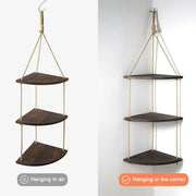 Bohemian Hanging Shelf Organizer 3 Tier Storage Rack V767-ZJJ224