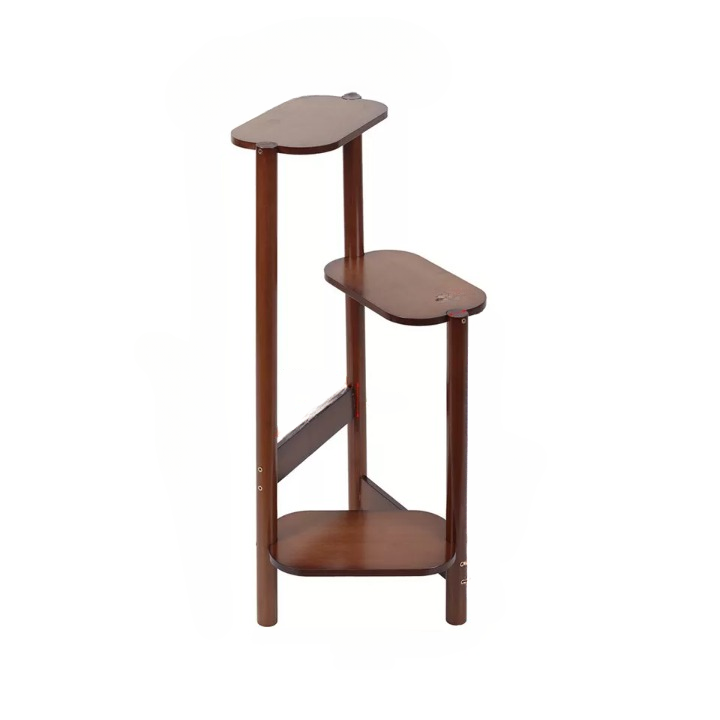 3 Tier bamboo plant stand for garden and living room-Brown V767-ZJJ443-BN-V1