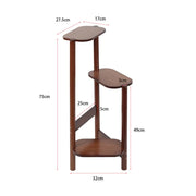 3 Tier bamboo plant stand for garden and living room-Brown V767-ZJJ443-BN-V1